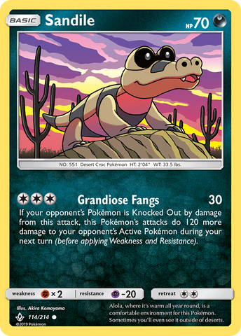 Sandile (114/214) [Sol y Luna: Vínculos inquebrantables] 