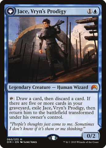 Jace, el prodigio de Vryn // Jace, telépata desatado [Magic Origins] 