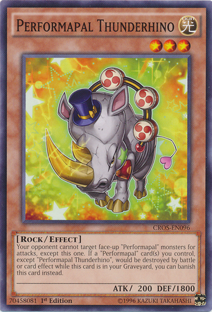 Performapal Thunderhino [CROS-EN096] Común 