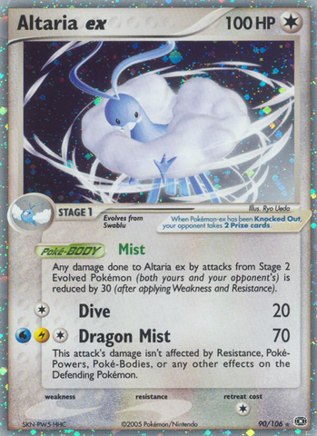 Altaria ex (90/106) [EX: Esmeralda] 