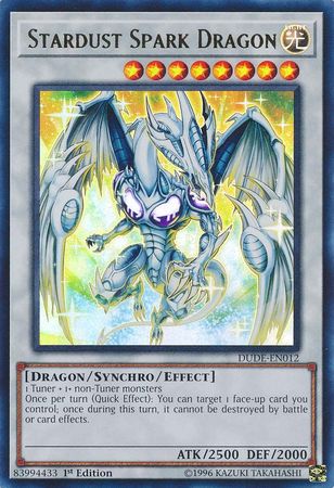 Stardust Spark Dragon [DUDE-EN012] Ultra Rare