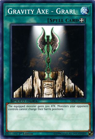 Hacha de gravedad - Grarl [SBSC-EN039] Común 