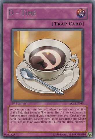 D - Tiempo [EOJ-EN053] Raro 