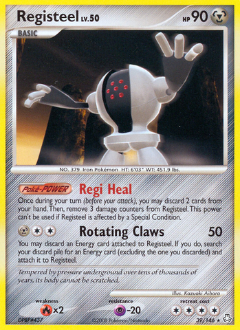 Registeel (39/146) [Diamante y Perla: Leyendas despiertas] 