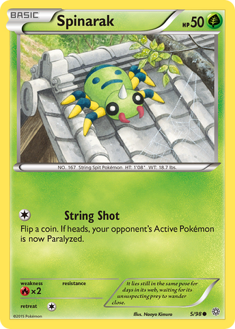 Spinarak (5/98) [XY: Orígenes antiguos] 