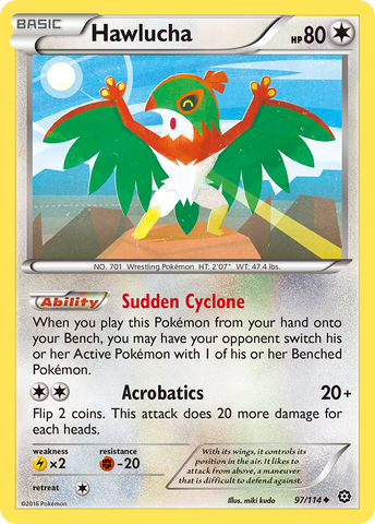 Hawlucha (97/114) [XY: Asedio de vapor] 