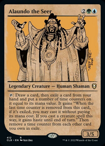 Alaundo el Vidente (Escaparate) [Commander Legends: Batalla por Baldur's Gate] 