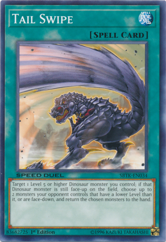 Deslizamiento de cola [SBTK-EN034] Común 