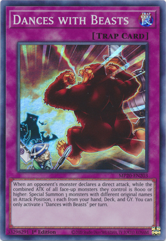 Baila con Bestias [MP20-EN203] Súper Raro 
