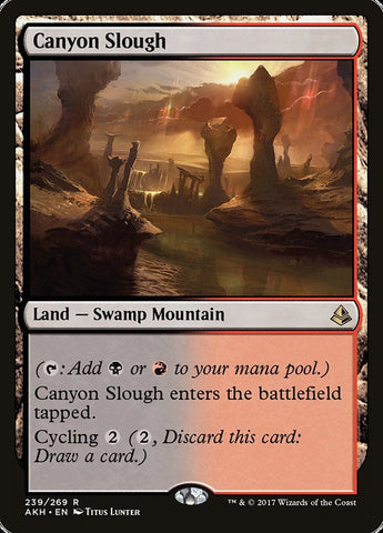 Cañón Slough [Amonkhet] 