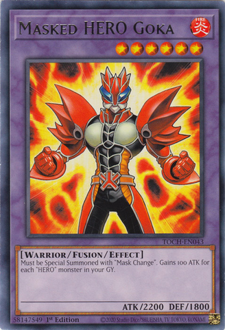 Héroe Enmascarado Goka [TOCH-EN043] Raro 