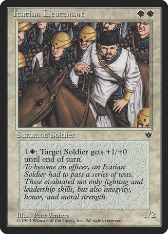 Teniente icatiano [Imperios caídos] 