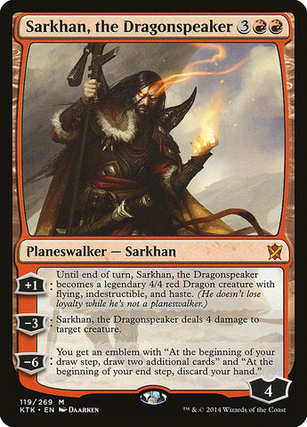 Sarkhan, el Hablador del Dragón [Khans de Tarkir] 