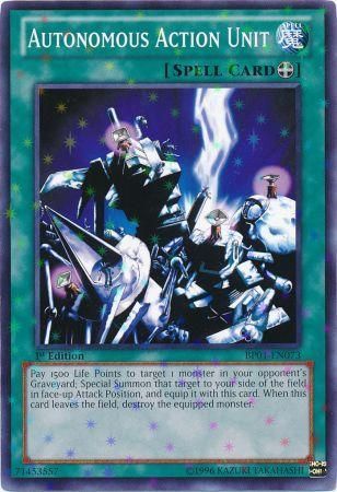 Unidad de acción autónoma [BP01-EN073] Starfoil Rare 