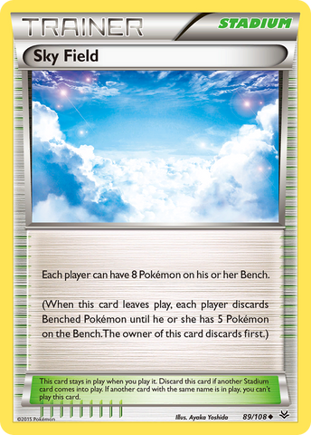 Sky Field (89/108) [XY: Cielos rugientes] 