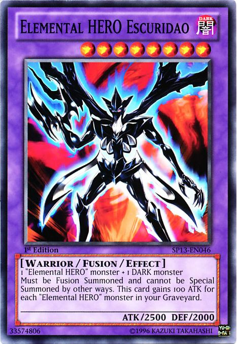 Héroe Elemental Escuridao [SP13-EN046] Común 