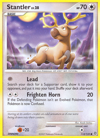 Stantler (113/132) [Diamante y Perla: Maravillas secretas] 
