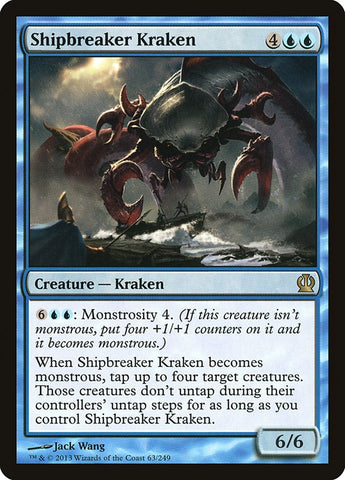 Kraken rompe barcos [Theros] 