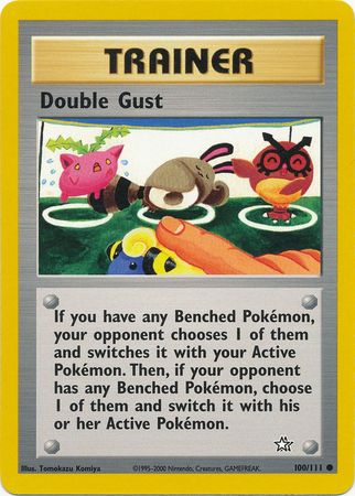 double gust card from neo genesis