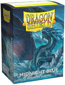 Dragon Shield Sleeves - Midnight Blue Matte (100 protectores)