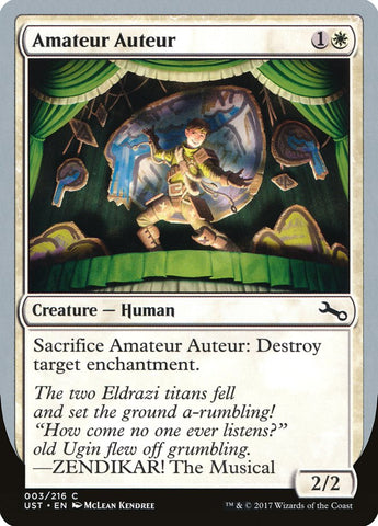 Autor aficionado (ZENDIKAR! El musical) [inestable] 