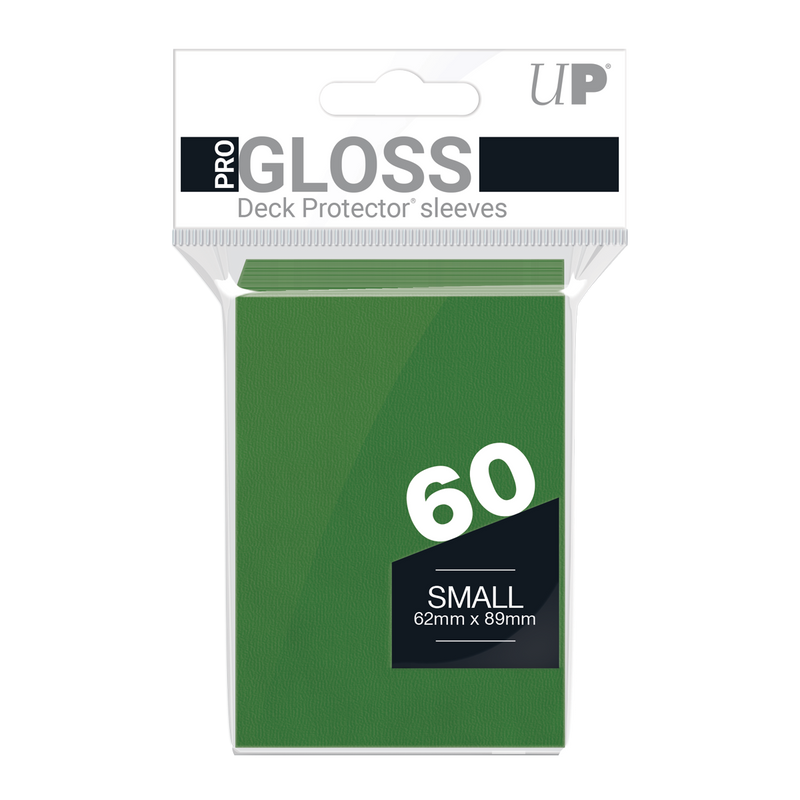 Ultra PRO: Small 60ct Sleeves - PRO-Gloss (Green)