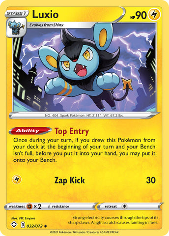 Luxio (032/072) [Espada y escudo: Destinos brillantes] 