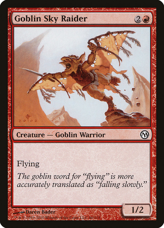 Goblin Sky Raider [Duelos de los Planeswalkers] 