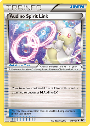 Enlace espiritual de Audino (92/124) [XY: Destinos en colisión] 