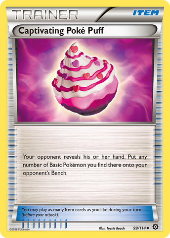 Poke Puff cautivador (99/114) [XY: Steam Siege] 