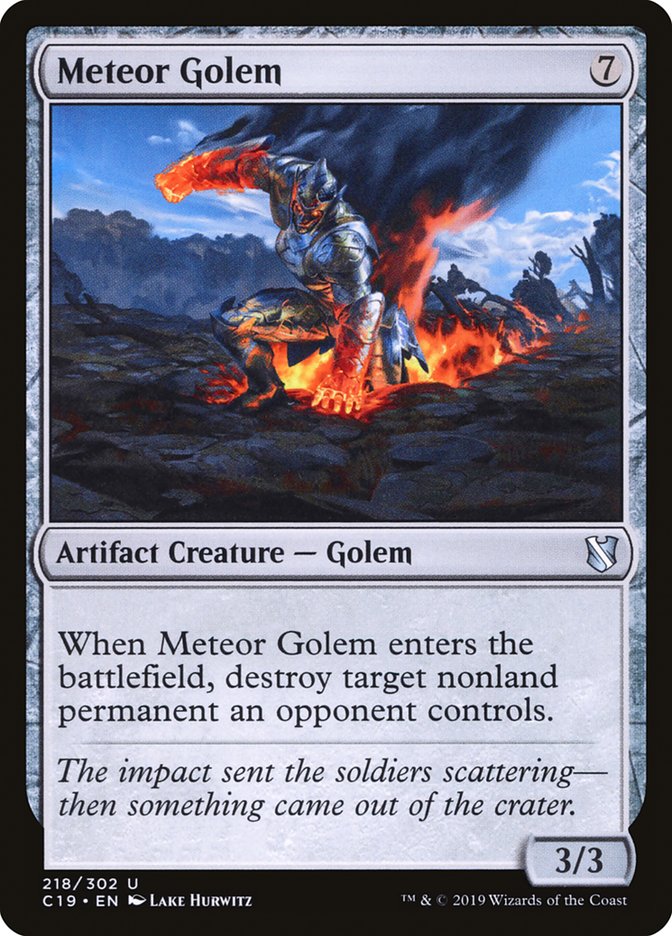 Meteoro Golem [Comandante 2019] 