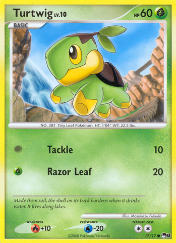 Turtwig (17/17) [Serie POP 8] 
