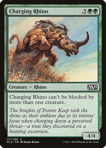 Cargando Rhino [Magic 2015] 