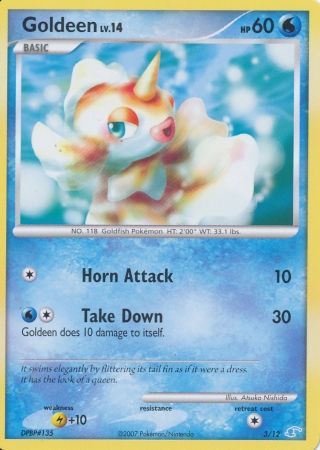 Goldeen (3/12) [Diamond &amp; Pearl: Kit de entrenador - Manaphy] 
