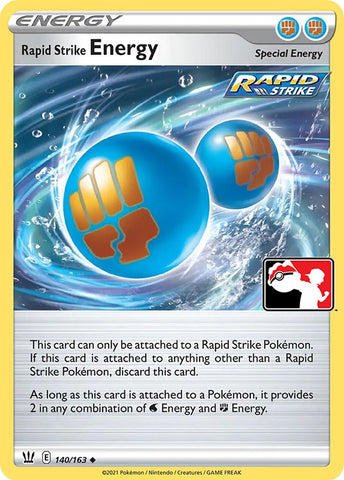 Rapid Strike Energy (140/163) [Paquete de premios Serie dos] 