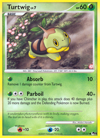 Turtwig (17/17) [Serie POP 9] 