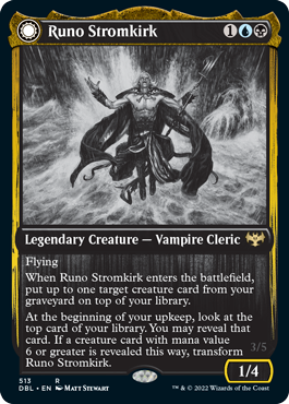 Runo Stromkirk // Krothuss, Señor de las Profundidades [Innistrad: Doble función] 