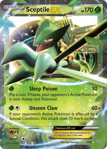Sceptile EX (7/98) [XY: Orígenes antiguos] 
