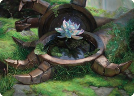 Tarjeta artística Timeless Lotus [Serie Dominaria United Art] 