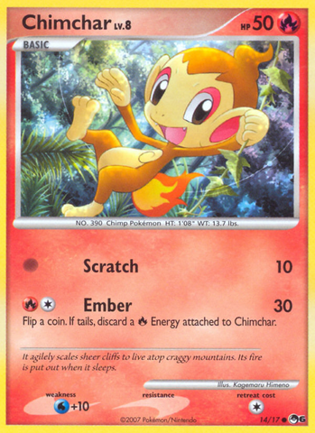 Chimchar (14/17) [Serie POP 6] 