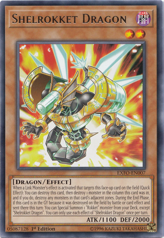 Dragón Shelrokket [EXFO-EN007] Raro 