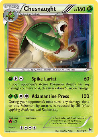Chesnaught (11/162) [XY: AVANCE] 