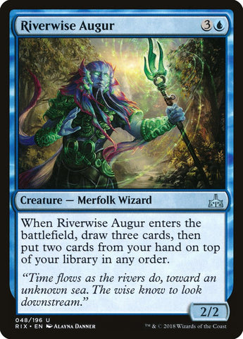 Riverwise Augur [Rivales de Ixalan] 