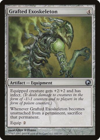 Exoesqueleto injertado [Cicatrices de Mirrodin] 