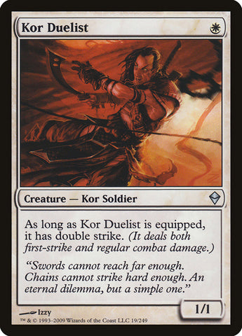 Duelista Kor [Zendikar] 