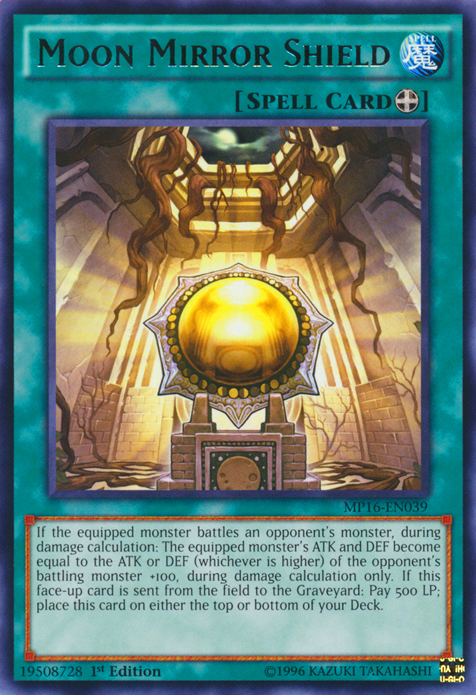 Escudo de espejo lunar [MP16-EN039] Raro 