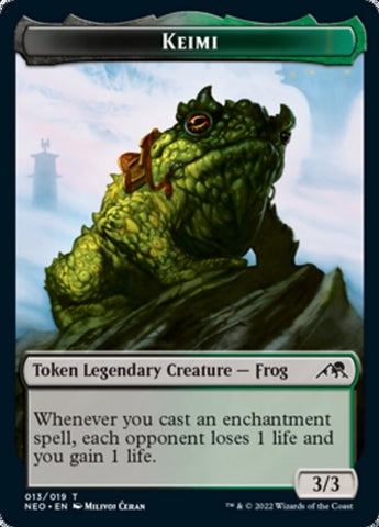 Ficha Keimi [Kamigawa: fichas de la dinastía de neón] 