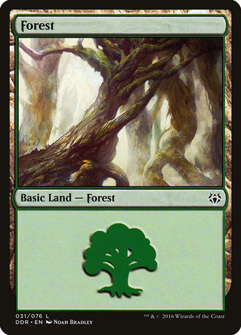 Bosque (31) [Mazos de duelo: Nissa contra Ob Nixilis] 