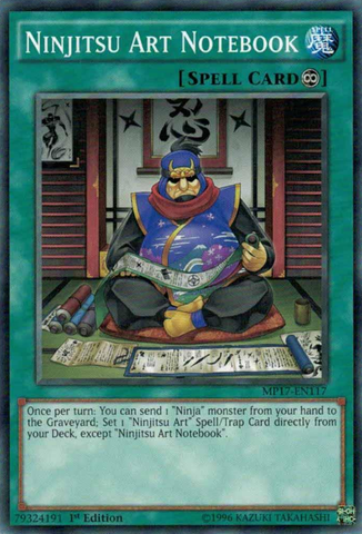 Cuaderno de Arte Ninjitsu [MP17-EN117] Común 