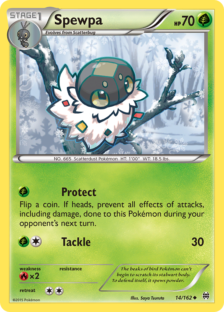 Spewpa (14/162) [XY: AVANCE] 